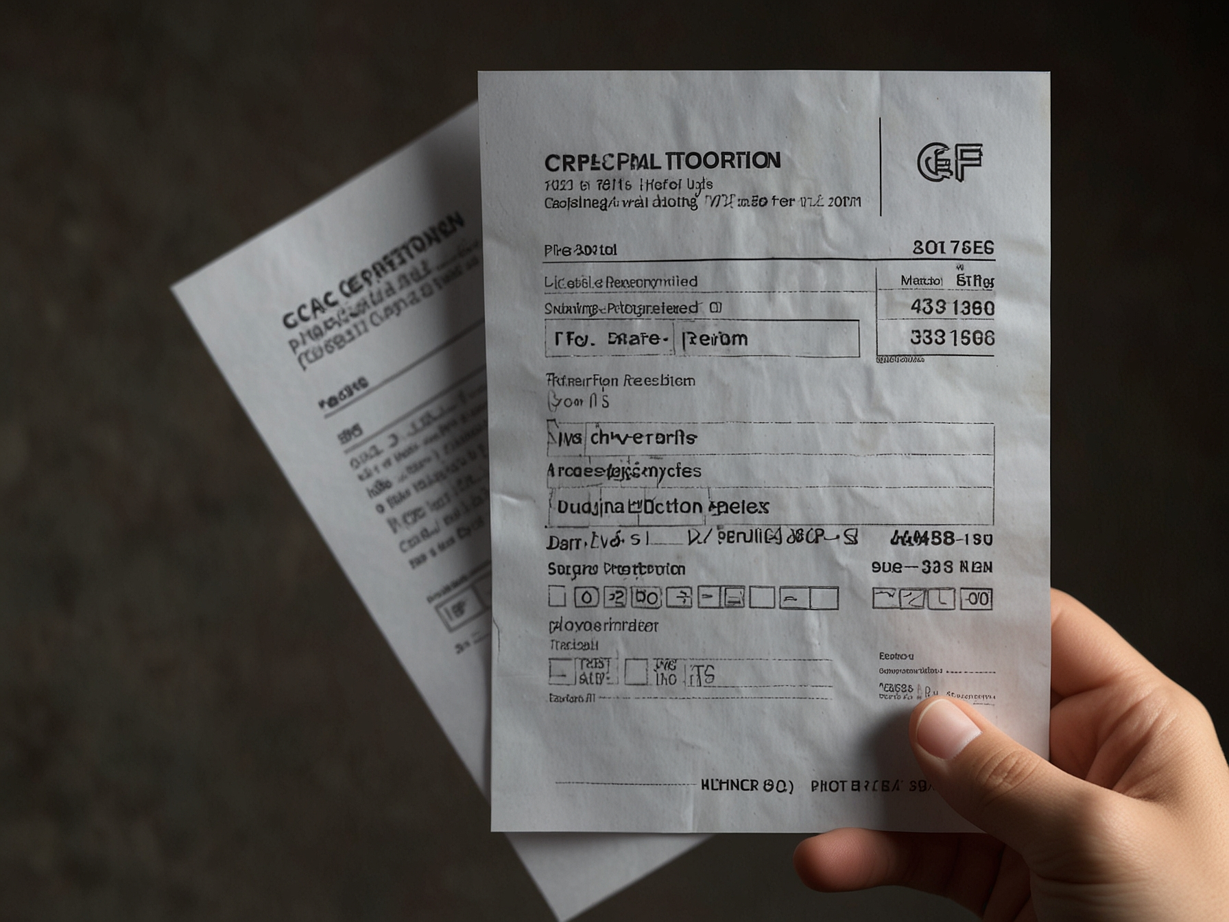 CPF document illustration